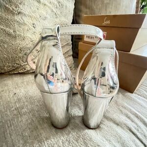 Chrome platform heels